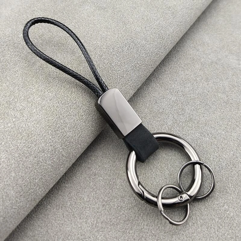 

Car Key Chain Braided Lanyard Keychain For Benz BMW Lada Seat Ford Skoda Toyota Honda Hyundai Auto Keyring Accessories Gifts