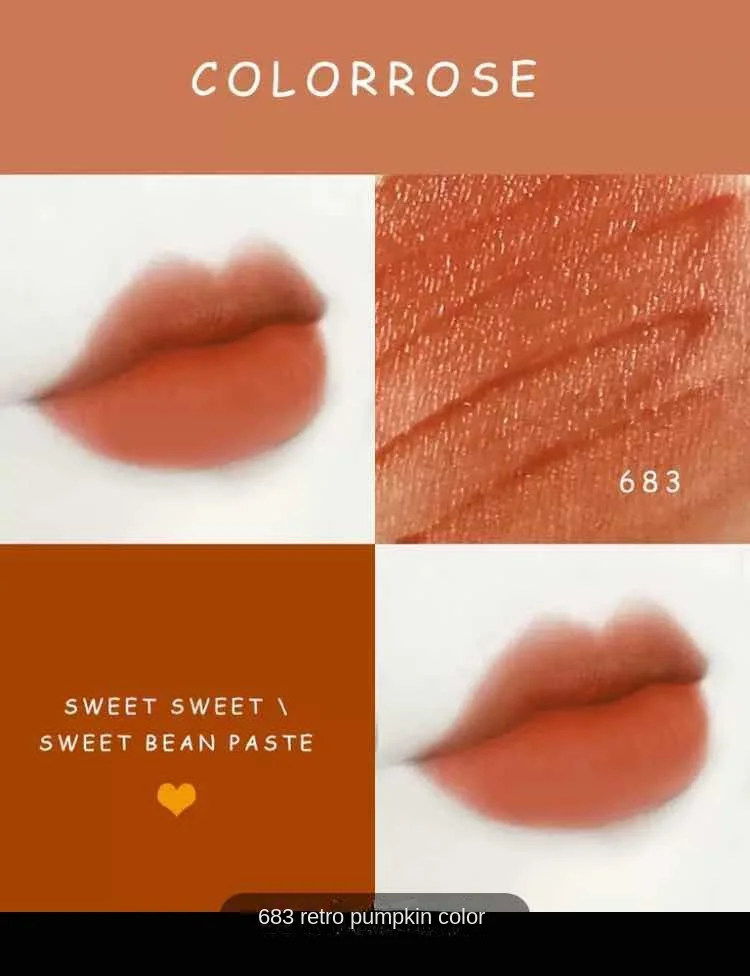 Бесплатная доставка лак для губ Colorrose бархатная матовая недорогая помада грязный