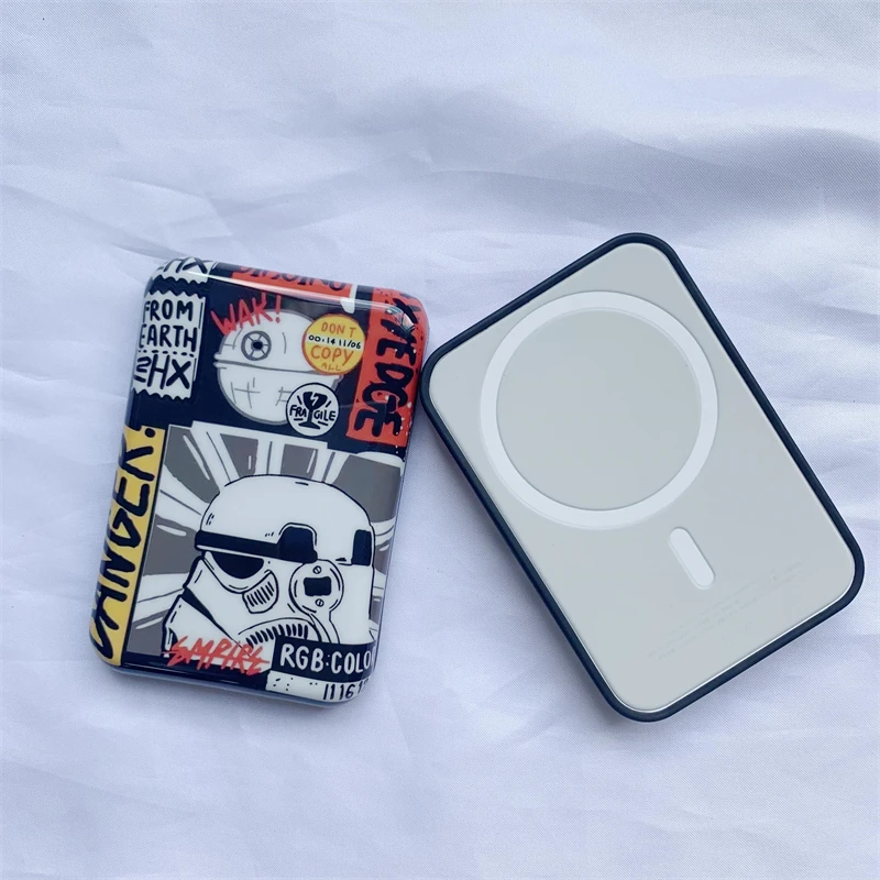 

Чехол Ninja для Apple MagSafe Внешняя батарея ударопрочный бампер беспроводной магнитный аккумулятор Защитный чехол силиконовый чехол