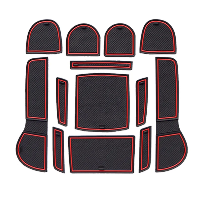 

Нескользящие Коврики для подстаканников SUBARU LEVORG 2016-2018, аксессуары, резиновый чехол, Нескользящие Коврики для автомобиля, Черный инструмент для стайлинга