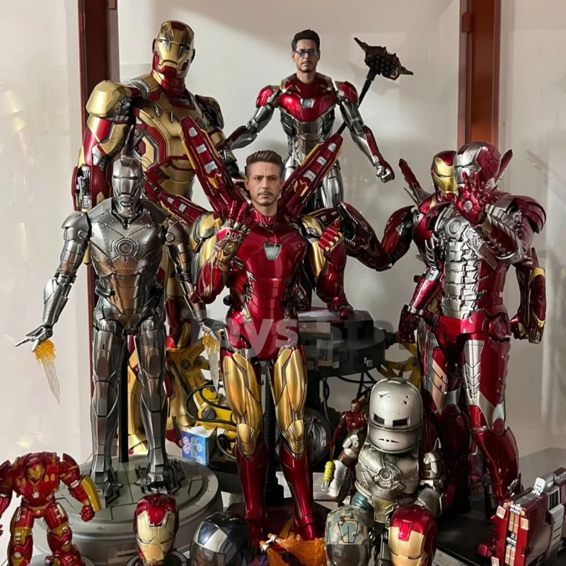 Оригинальная фигурка Marvel Железный человек фотосессия зал брони набор 1-7