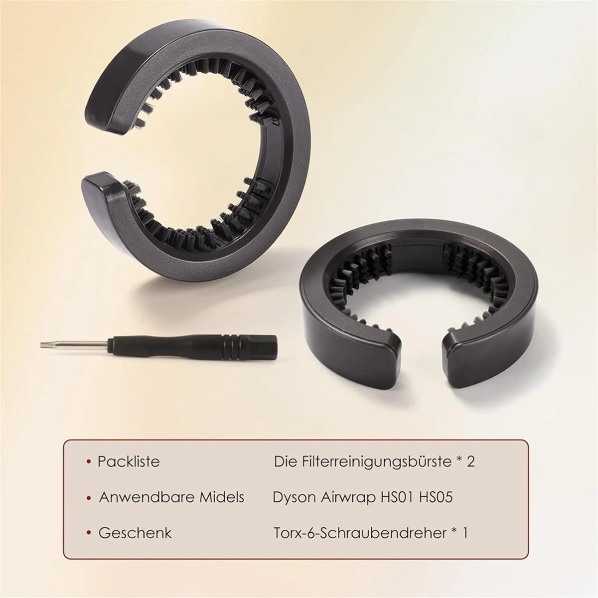Щетка для чистки фильтра Airwrap Styler HS01 HS05 щетка Dyson волос от пыли 969760 -01