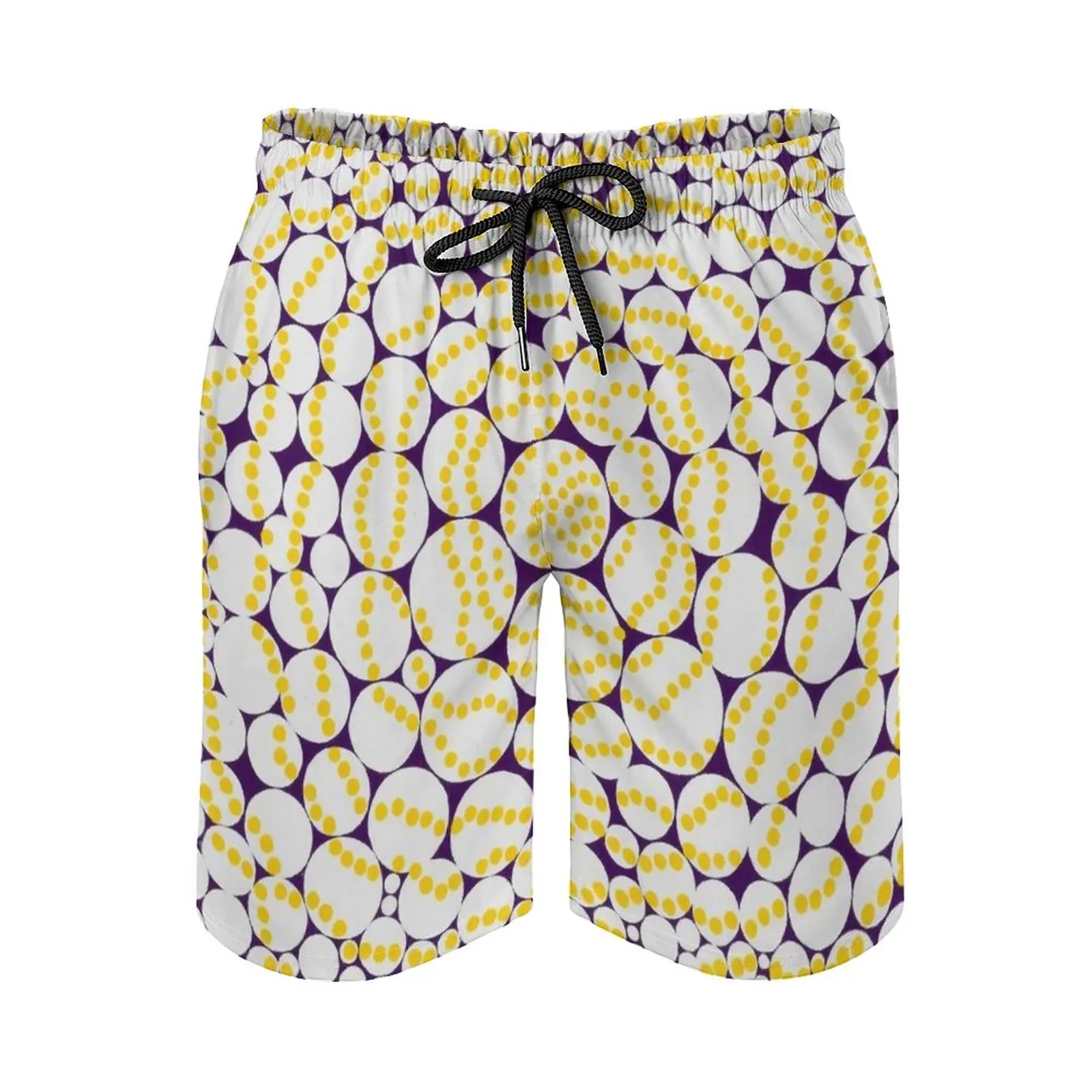 

Yayoi Kusama 1988 August Moon ( Acrylic ) Men's Sport Running Beach Shorts Trunk Pants With Mesh Lining Trunks Shorts Yayoi