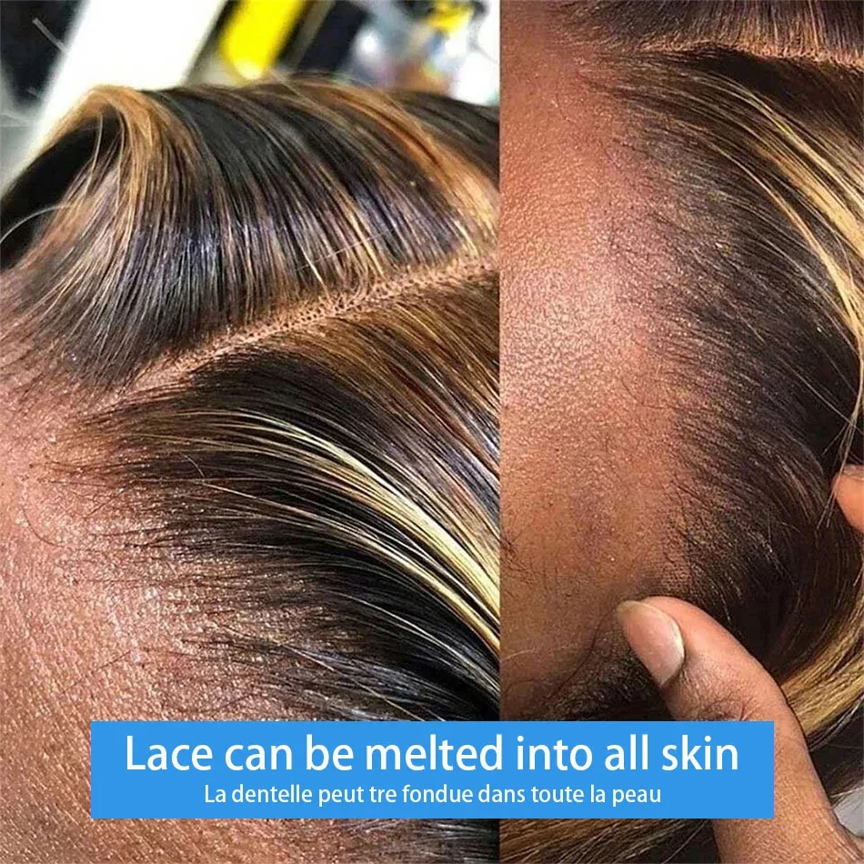 Парик женский из натуральных бразильских волос 30/32 дюйма 4/27