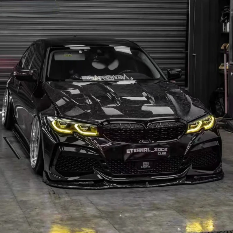 Лимонно-желтый DRL Ch для BMW 3 серии 2019-2022 лазерные дневные ходовые огни ангельские