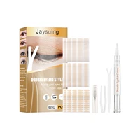 water adhesive double eyelid stickers invisible lace mesh yarn natural olive type glue free lasting stereotypes