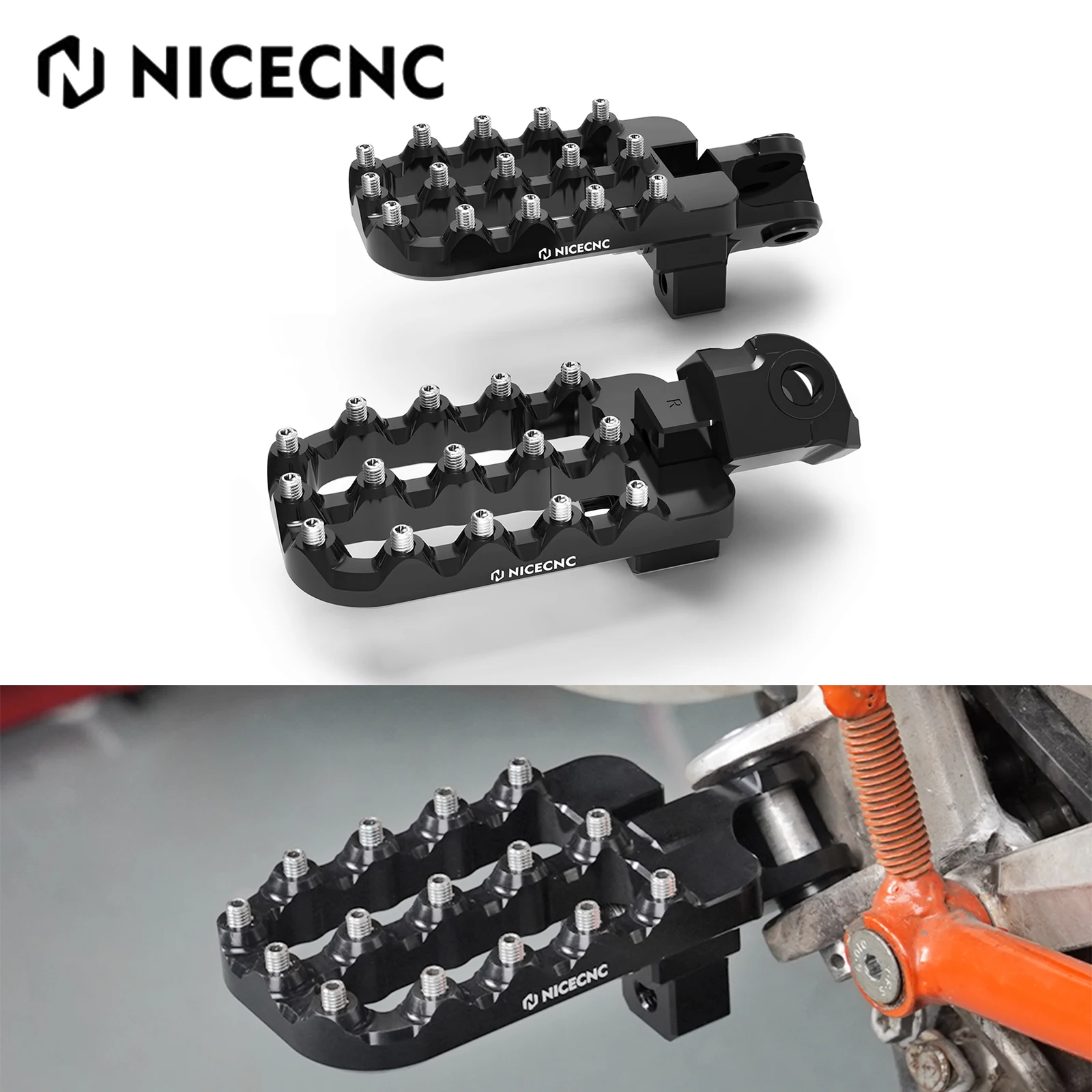 Регулируемые колышки для ног KTM 690 Enduro R SMC 2008-2024 790 890 Adventure/R 2019-2024 Husqvarna 701 2016-2024