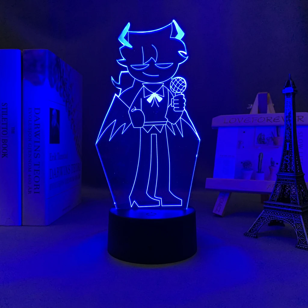 

3d светодиодный ночник игра пятничная ночь Funkin Selever фигурка для детской спальни декоративсветильник льник подарок на день рождения настольн...