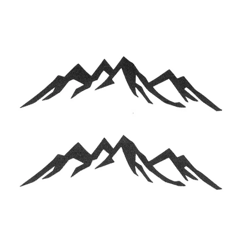 Фото Автомобильные наклейки Autoaufkleber, Mountainbike, Fahrrad MTB Sticker, Mountain, Berge, Sport 13CM PVC KK №2