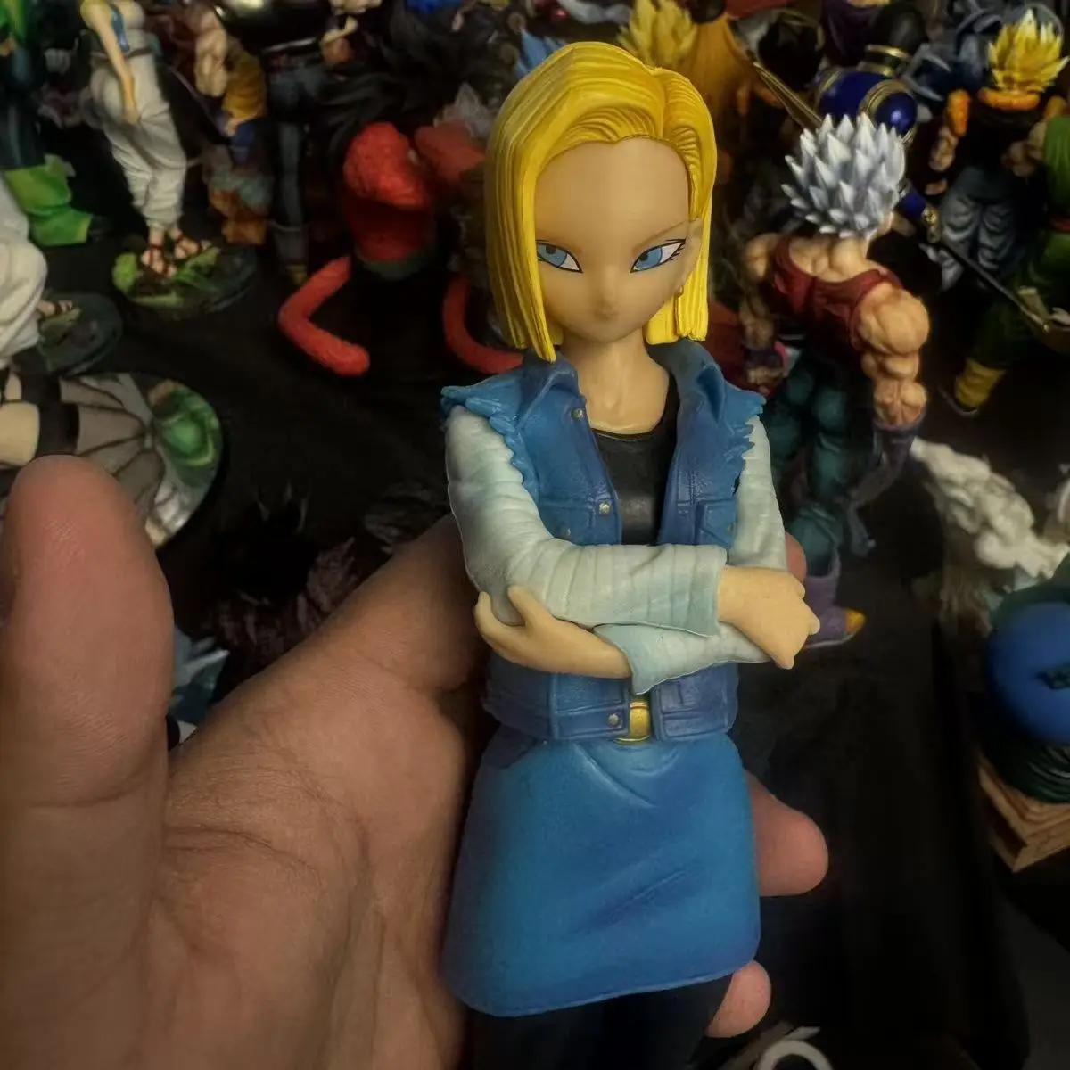 В наличии фигурки Android 17 и Android 18 из аниме Dragon Ball Z, 24 см, коллекционные модели из ПВХ, игрушки для подарков. (art.: 3920da75e8d23) - 3920da75e8d23