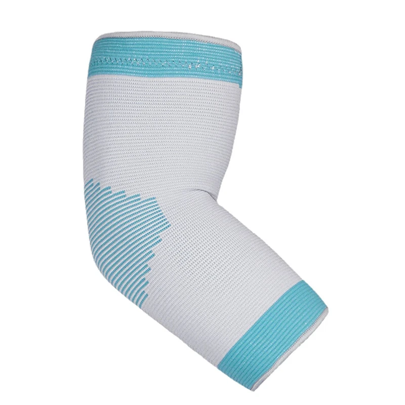 

1 Pair of Elbow Support Elastic Gym Sport Elbow Protective Pad Absorb Sweat Sport Basketball Arm Sleeve Elbow Brace