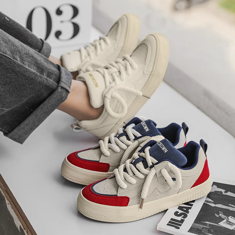 

кроссовки мужские Men Tennis Shoe2023Autumn New Women Sport Shoe Retro Men Shoe Fashion Platform Board Shoe Original Men Sneaker