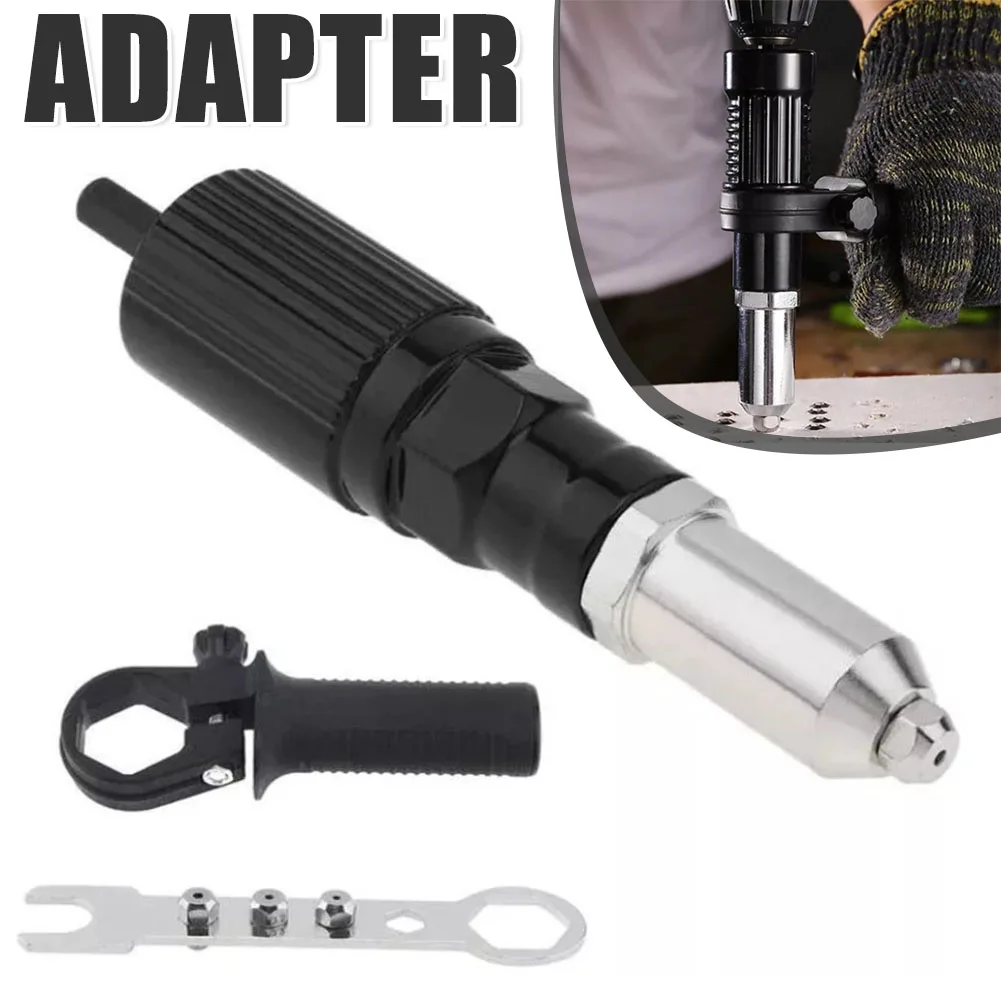 

Электрический пистолет для заклепок, инструмент для заклепок, беспроводной адаптер для заклепочной дрели, вставные гайки, инструменты, мно...