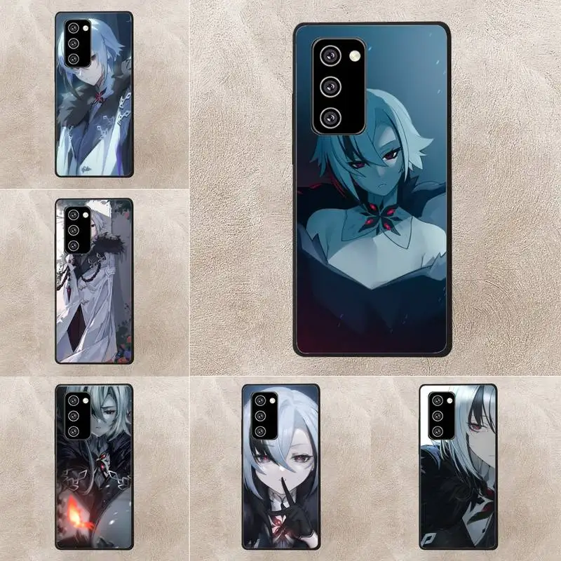 

Genshin Arlecchino Phone Case For Oppo Reno Realme C3 6Pro Cover For Vivo Y91C Y17 Y19 Funda Capa