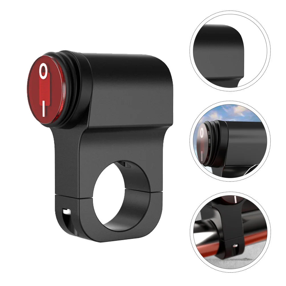 

Handle Switch 22mm Waterproof Motorbike Fog Light Driving Lamp Toggle Motorcycle Small Emergency