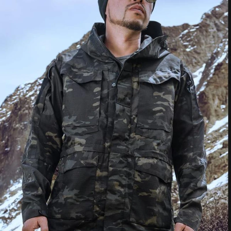 Универсальный износостойкий Тактический Тренч для улицы повседневное удобное