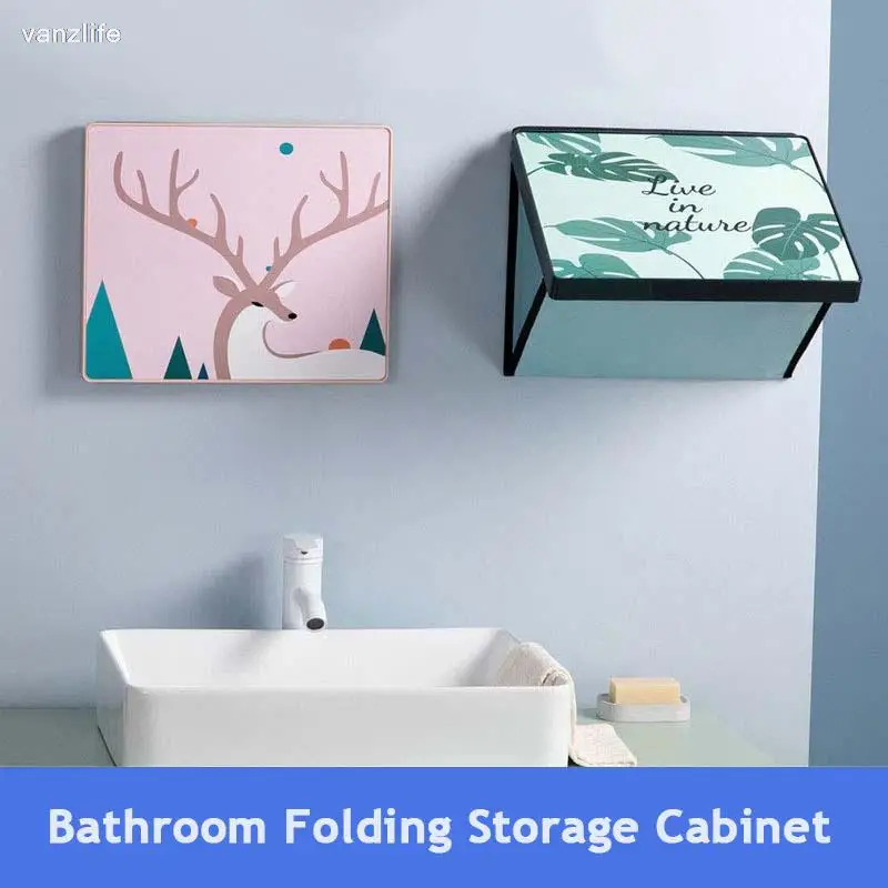 

Ванная комната складной шкаф для хранения одежды фантастический продукт росписи шкафчик Туалет дырокол-бесплатно стеллаж для хранения настенная вешалка