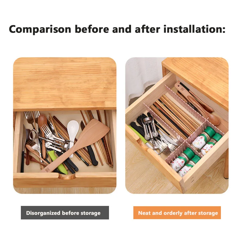 Ящик Регулируемый шкафчик для хранения домашнего белья комбинированные