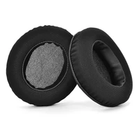 new pair of earpads for corsair hs35 hs40 headphone replacement ear pads soft protein leather memory foam sponge earphone sleeve