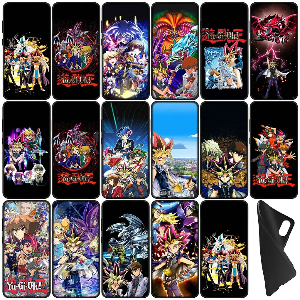 YuGiOh Yugi Muto Yu Gi Oh силиконовый чехол для телефона Samsung Galaxy S22 S21 S20 Fe Ultra S8 Plus + S7 Edge M15