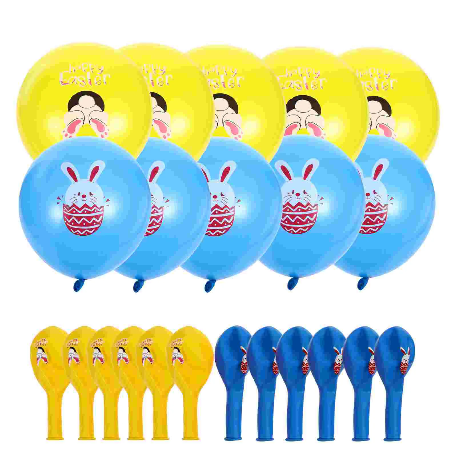 24pcs Filled Balloon Birthday Party Favor Rabbit Supplies DIY Balloon Set