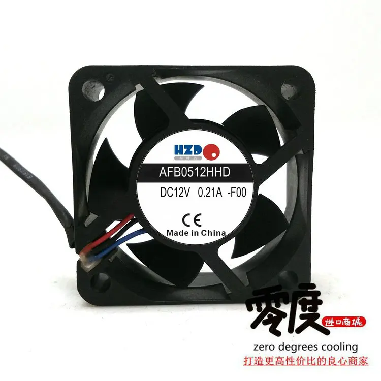 AFB0512HHD DC12V 0.21A 5 см 50x50x20 мм 3-линейный вентилятор для охлаждения компьютера ноутбука с тепловой кожей
