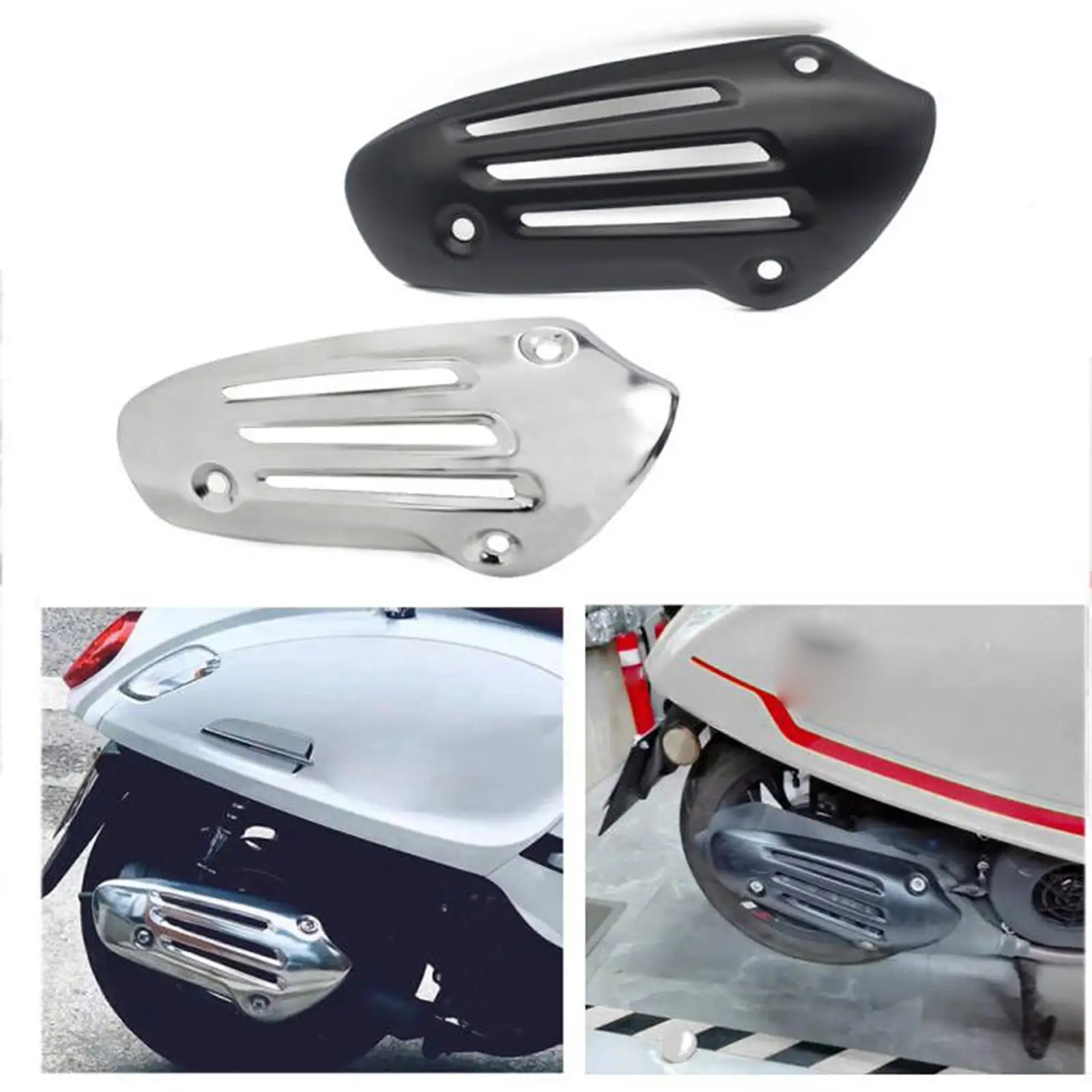 Крышка выхлопной трубы мотоцикла глушитель тепло для Vespa Sprint Primavera Lxv 150 ABS