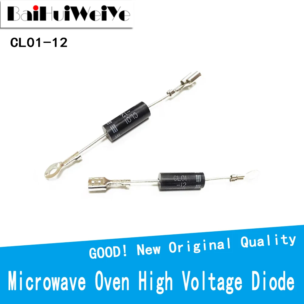 

10PCS/LOT HVM12 CL01-12 Microwave Oven High Voltage Diode Rectifier 350Ma 12KV Universal T3512 New Good Quality Chipset