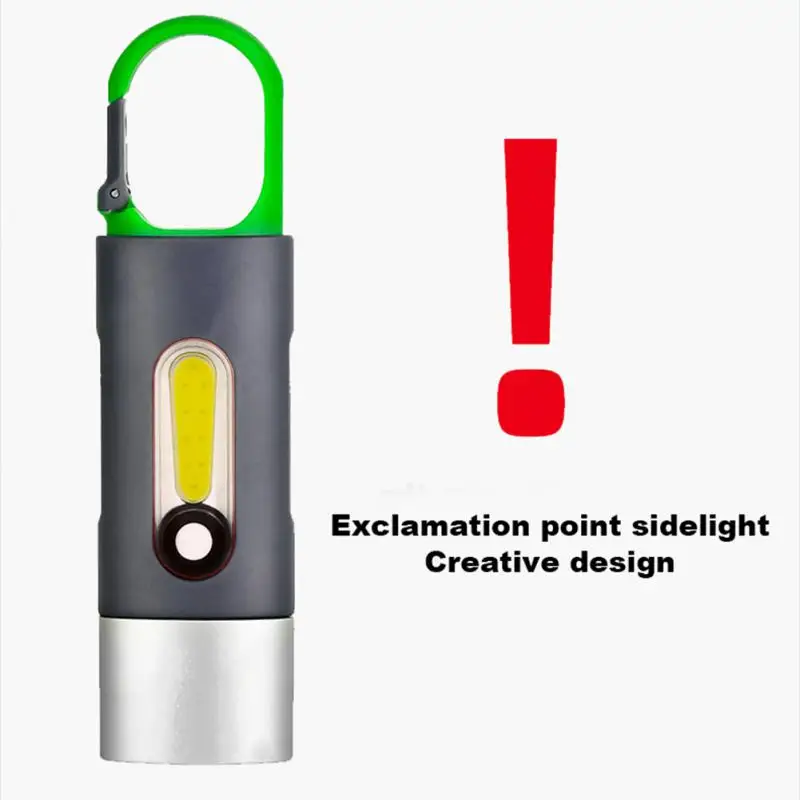

Led Flashlight Stable Mini Keychain Lamp Outdoor Camping Lighting Multi-function Lantern Powerful Flashlight Waterproof