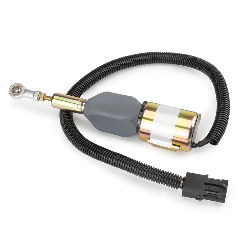 12 В стопорный электромагнитный клапан для Cummins Hyundai Электромагнит отключения