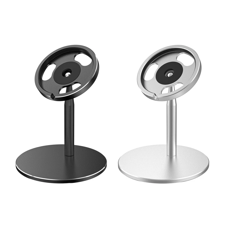 

K3NB Aluminum Alloy Wireless Charging Base Stand Compatible with Mag-safe Apples Metal Bracket Protection Charge Stations