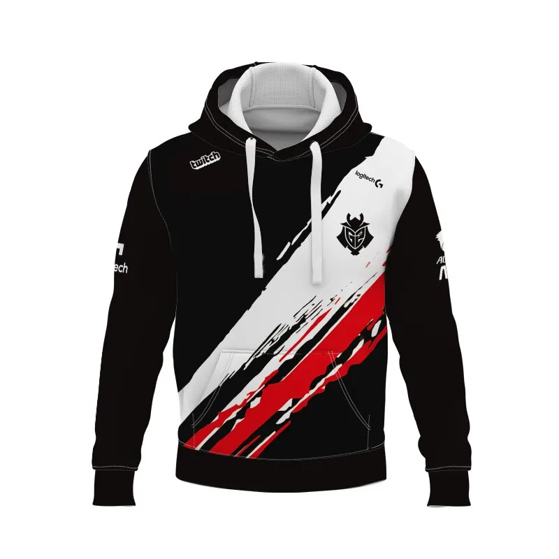 

G2 Escap LEC CSGO Dota2 Sweat Hoodie Men Fashion Team Jersey Pullover Mens Hoodies Boys Racing Riding Jacket Esports Motorcycle