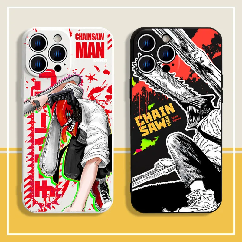 

Anime Chainsaw Man Case For Huawei Honor 10 10i 20 20i 30 30S Lite 50 60 SE 70 8X 9X Pro V20 V30 V40 Liquid Silicone Soft Cover
