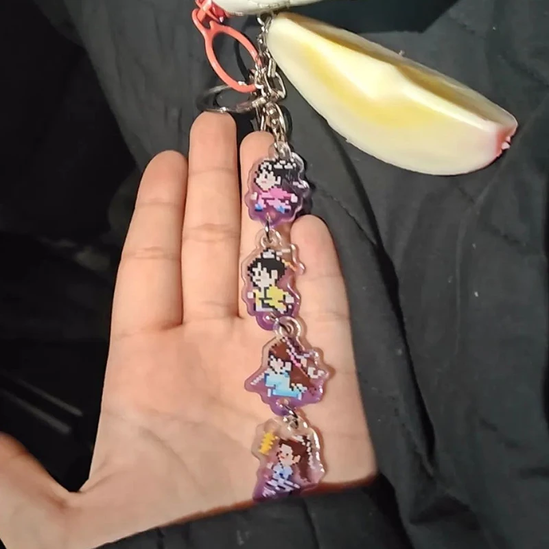 Телесериал Yong Ye Xing He Love Game in Eastern Fantasy Ling Miaomiao Косплей Брелок Акриловый Сумка