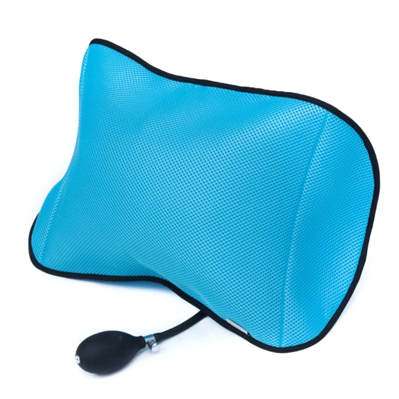 

Air Inflatable Cushions Back Support Portable Pillow with Pump Removable Pillow Improve Posture Relief Pain Mom Dad Gift