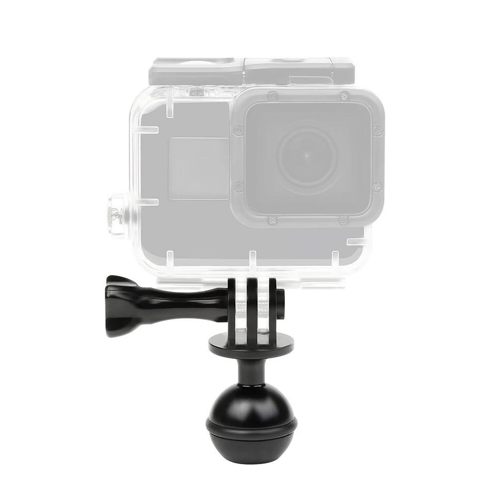 

Aluminium Alloy Ball Tripod Head for GoPro Hero 7 5 8 Sjcam Sj7 Sj4000 for Xiaomi Yi 4K Eken H9 H9r Go pro Mount Accessory