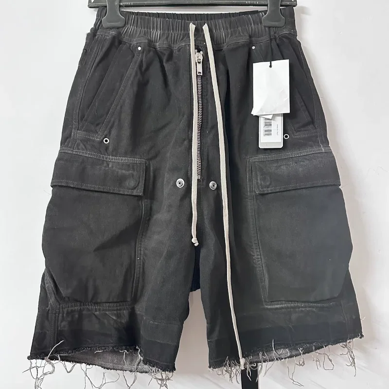 Шорты-карго женские 24SS jports R0 Y2k уличная одежда для мужчин серые джинсовые шорты