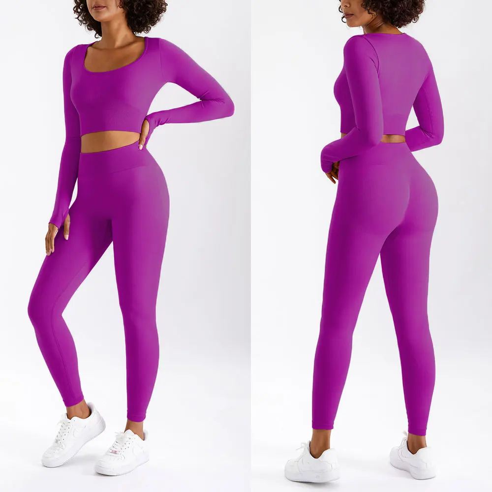 Sport Set Women Yoga Set Workout Clothes For Women Tracksuit For Fitness Gym Sets Womens Outfits Sports Bra Leggings Sportswear