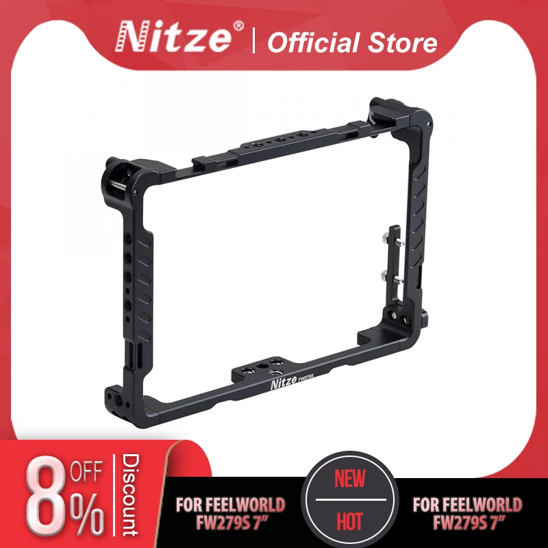 

NITZE MONITOR CAGE FOR FEEL WORLD FW279S 7 ” - TP-FW279S