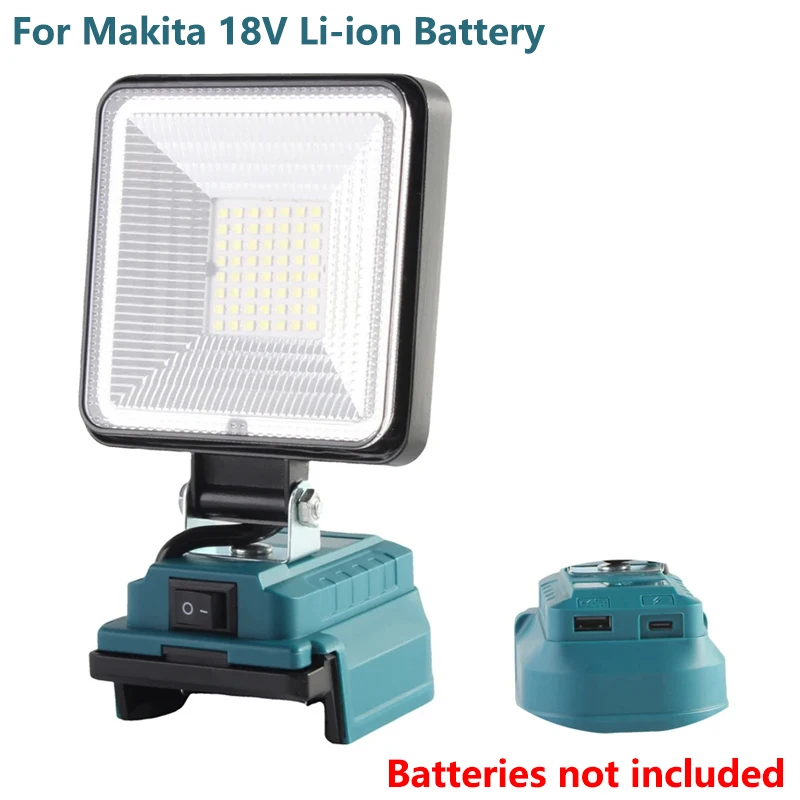 Беспроводной аварийный фонарик Makita для аккумулятора 18 В