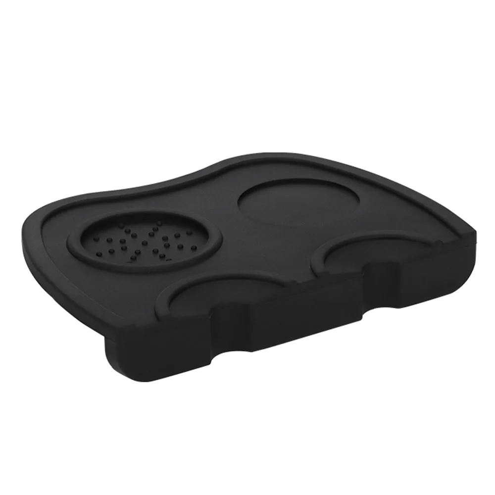 

Alfombrilla de silicona para hacer café Espresso, utensilio antideslizante para Barista, apta para comida, 58mm