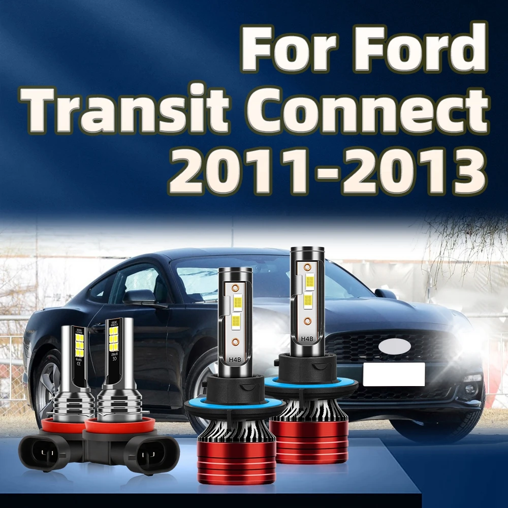 

2/4 шт., автомобильные передние фары 360 лм, 6000 °