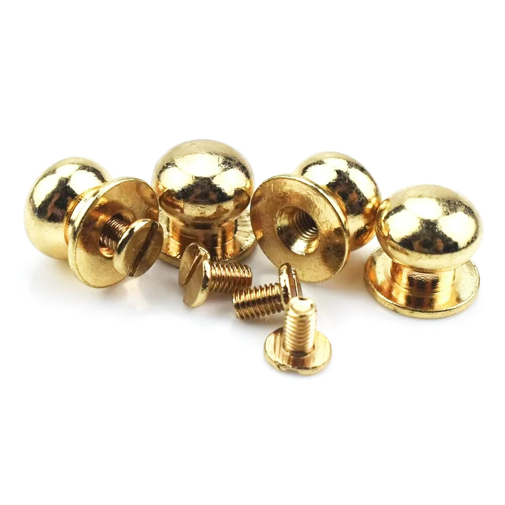 10 шт. сумка сделай сам нижние шпильки заклепки пуговицы винт для обуви