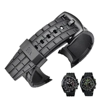 for casio edifice series ef 550ef523 rubber watch straps for casio ef550 diving sport watchband wristband bracelet belt