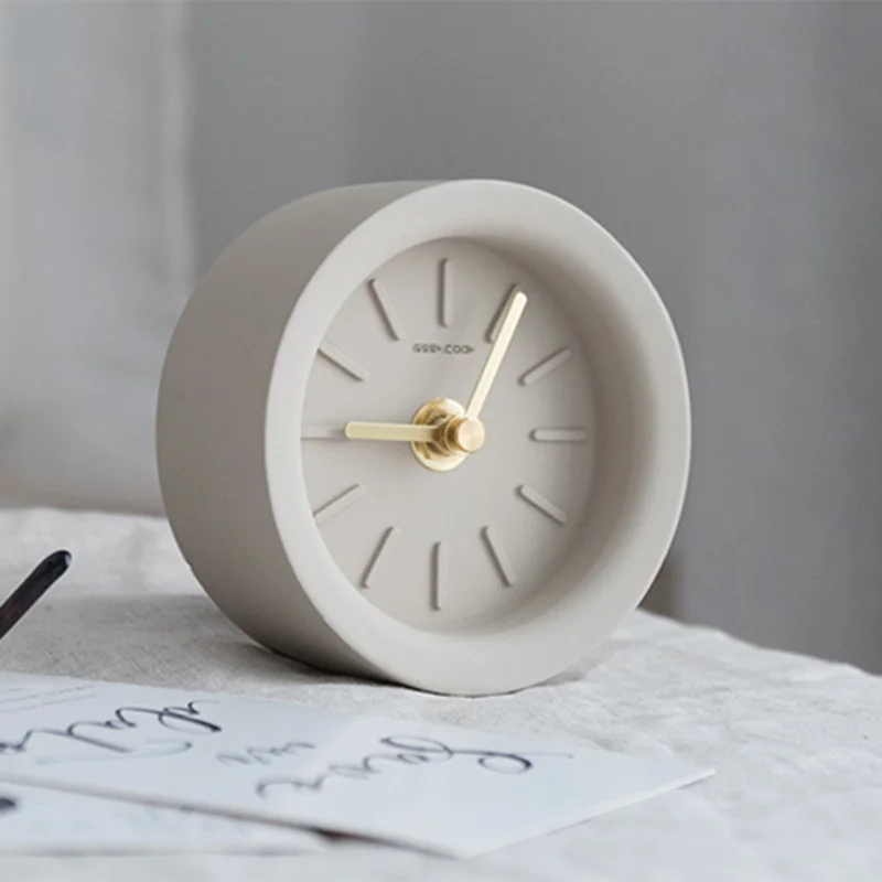 

Travel Digital Small Desk ClockS Desktop Wooden Home Creative Desk Clock Modern Horloge De Table Home Decoration Luxury ZY50TZ