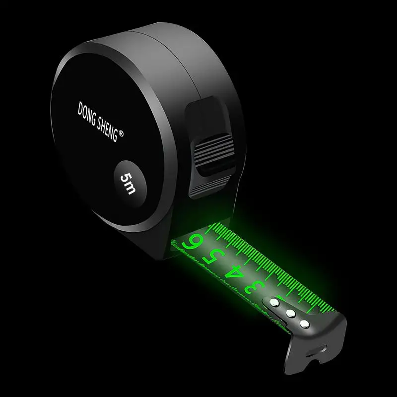 

Retractable Metric Ruler Luminous Retractable Measuring Tape With Clear Reading Anti-Fall Luminous Steel Tape Measure With
