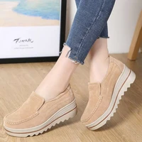 platform shoes womens winter shoes flats autumn fringed creepers casual shoes women sneakers suede leather flats shoes woman