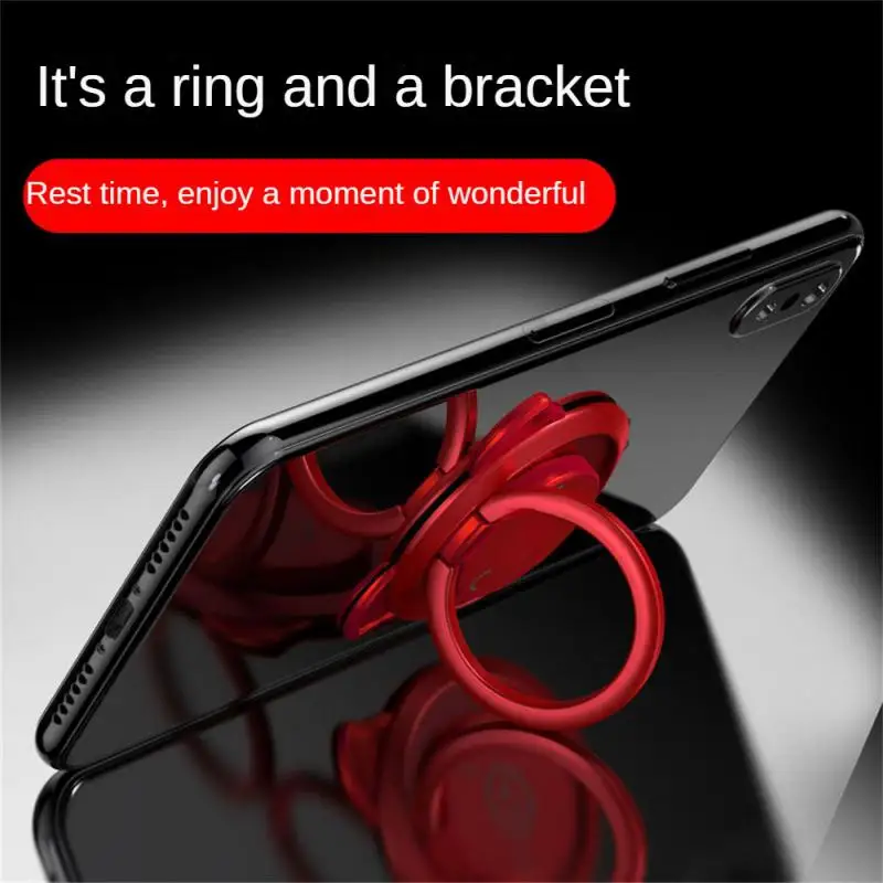 

Magnetically Bracket Portable Pig-shaped Phone Ring Buckle Spin Rotatable Phone Ring Bracket For Magnetic Smartphone Stand Cute