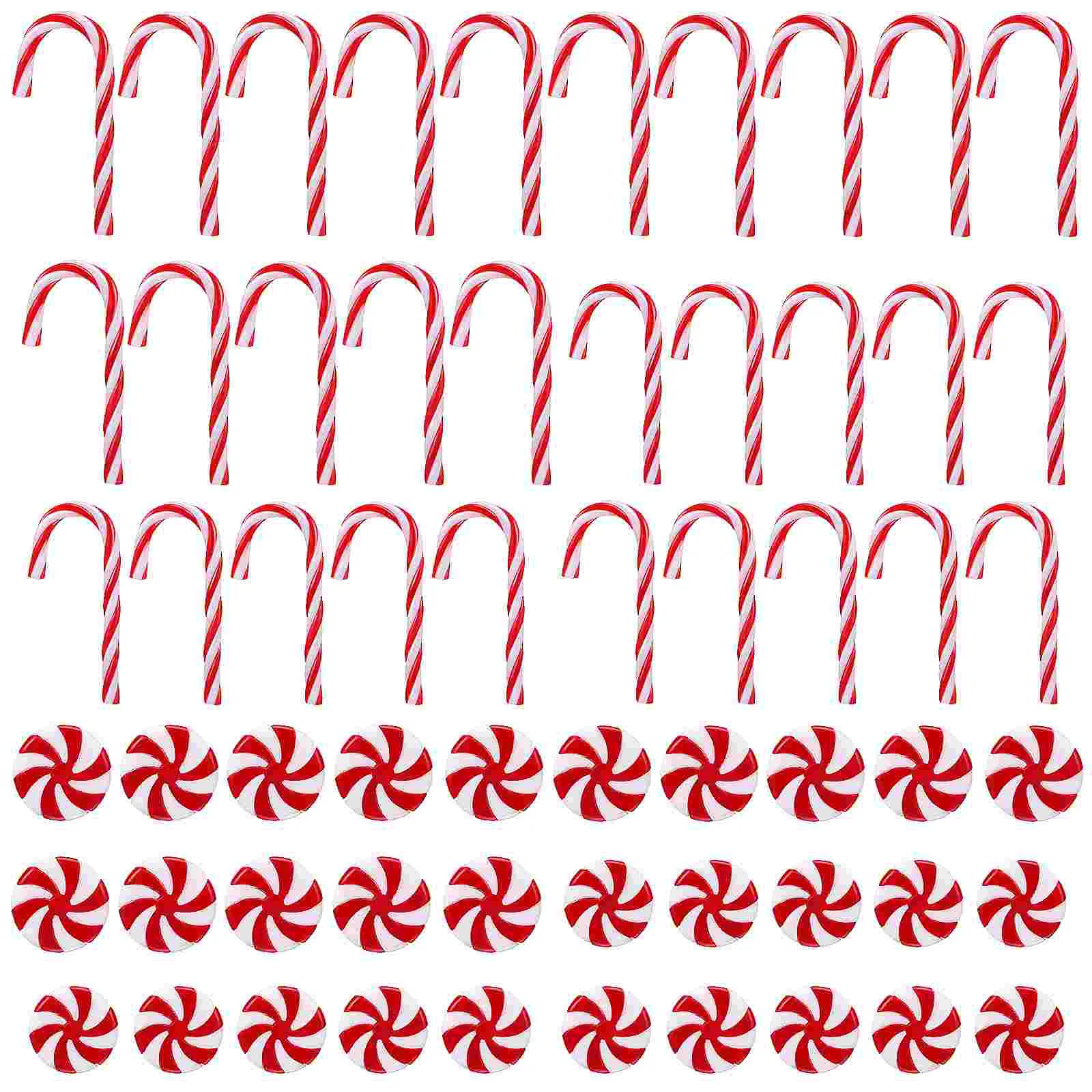 

Hanging Ornament Decors Xmas Tree Lollipop Candy Decorations Christmas Ornaments Cane Party Crutches