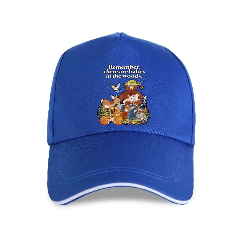 

Smokey Bear-gorra de béisbol con estampado de osos para hombre y mujer, gorro de béisbol negro con estampado de osos, Remember h